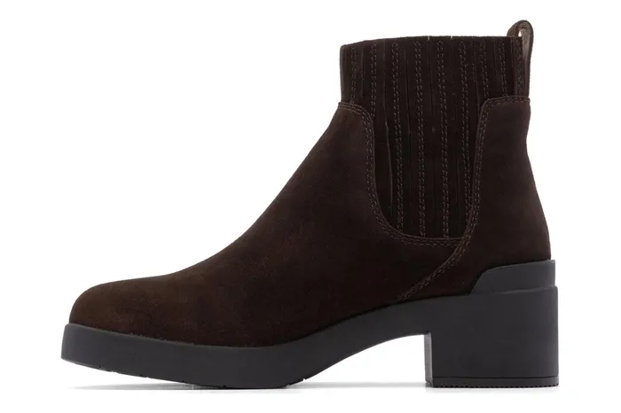 ABEO Footwear Capital Chelsea Dark Brown Women Boots