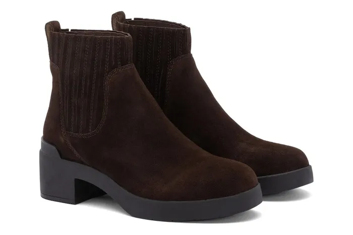 ABEO Footwear Capital Chelsea Dark Brown Women Boots
