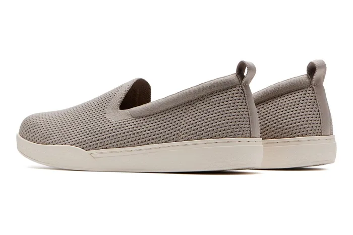 ABEO Footwear Encore Knit Slip On Taupe Women Sneakers ABEO Footwear Encore Knit Slip On Taupe Women Sneakers