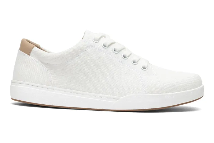 ABEO Footwear Encore Sneaker White Canvas Women Sneakers
