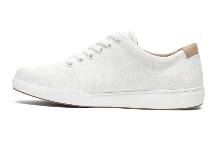 ABEO Footwear Encore Sneaker White Canvas Women Sneakers