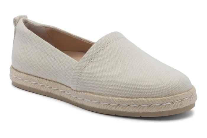 ABEO Footwear Isle Slip On Nat Canvas Women Casual Shoes