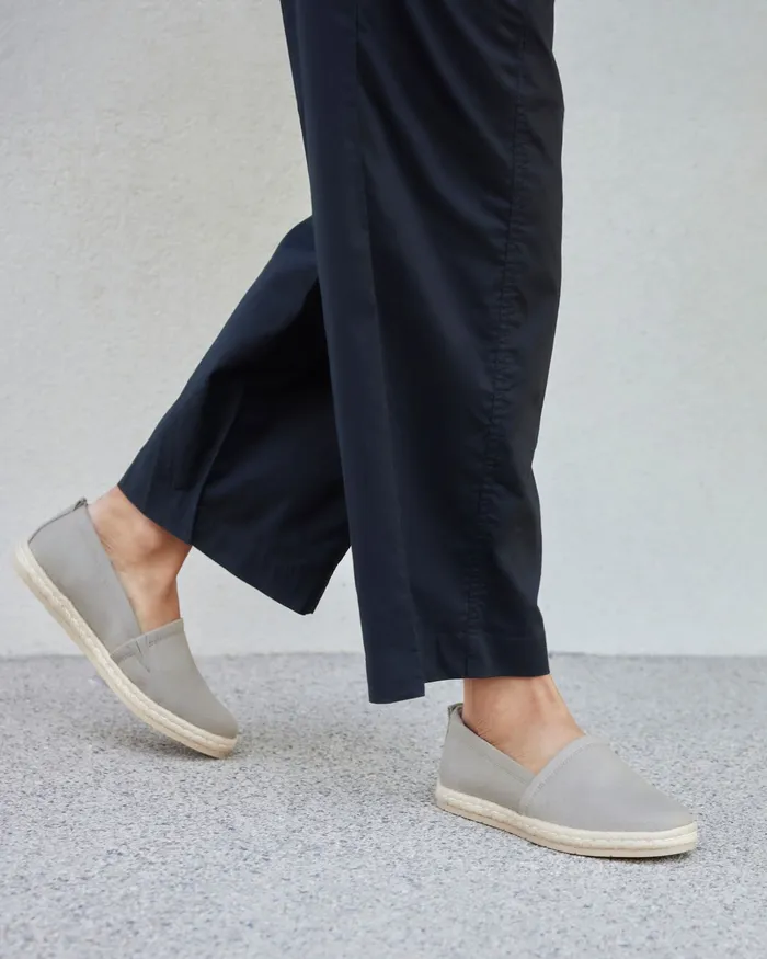 ABEO Footwear Isle Slip On Nat Canvas Women Casual Shoes