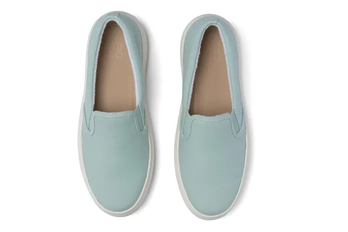 ABEO Footwear Jumpstreet Slip On Mint Canvas Women Casual Shoes ABEO Footwear Jumpstreet Slip On Mint Canvas Women Casual Shoes