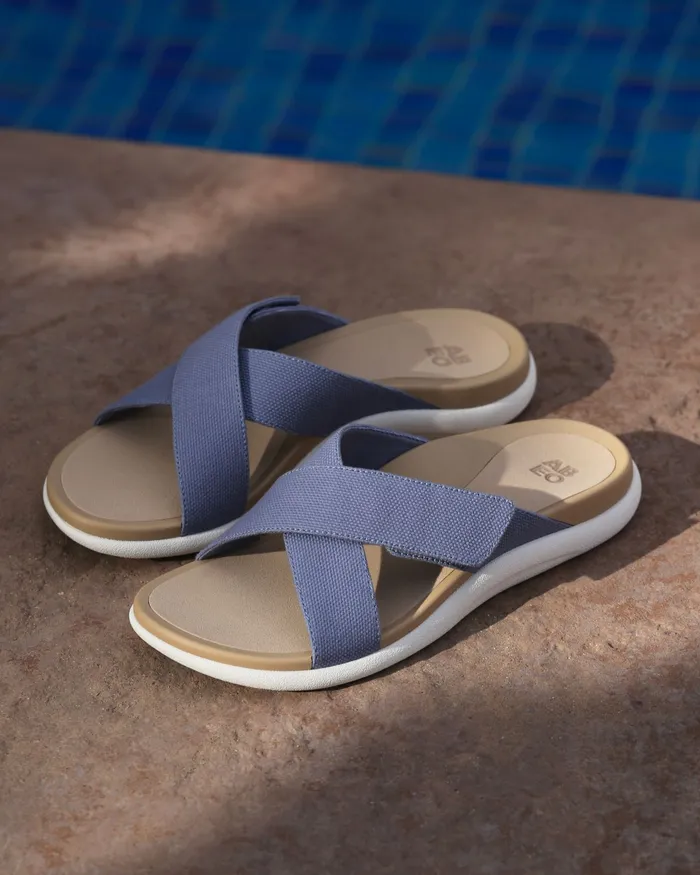ABEO Footwear Laguna Slide Cuban Sand Leather Women Sandals