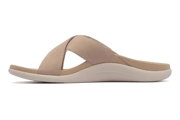 ABEO Footwear Laguna Slide Cuban Sand Leather Women Sandals