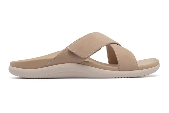 ABEO Footwear Laguna Slide Cuban Sand Leather Women Sandals