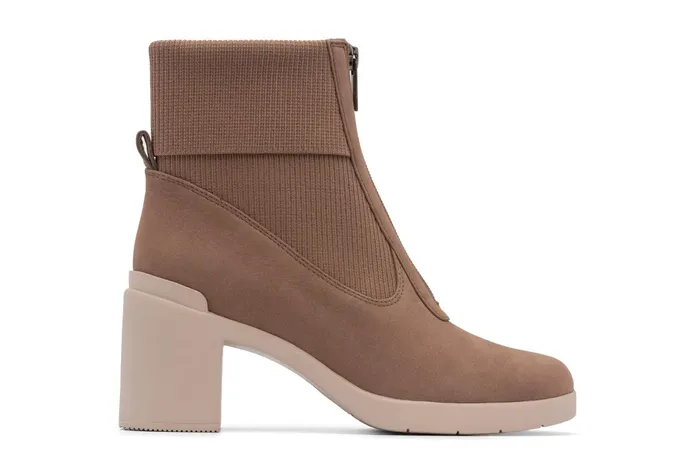 ABEO Footwear Metropolis Zip Beige Women Boots ABEO Footwear Metropolis Zip Beige Women Boots