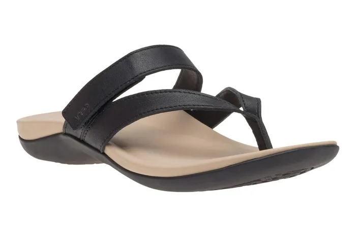 ABEO Footwear Oasis Thong Sandal Black Majestic Women Sandals