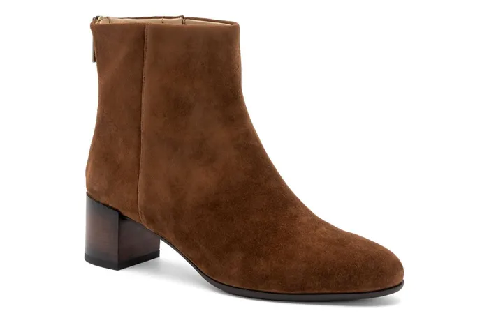 ABEO Footwear Plaza Back Zip Caramel Women Boots