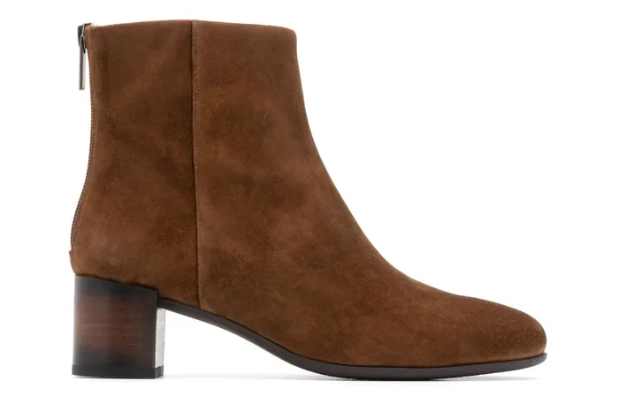 ABEO Footwear Plaza Back Zip Caramel Women Boots