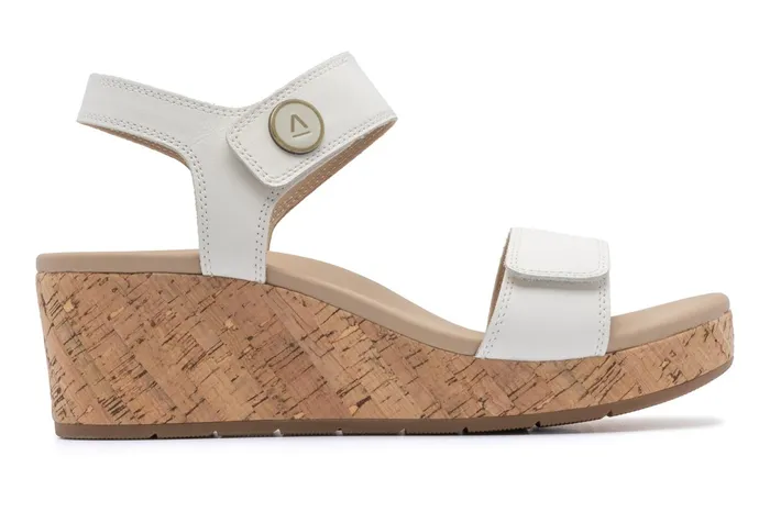 ABEO Footwear Riviera Strap Sandal White Women Sandals ABEO Footwear Riviera Strap Sandal White Women Sandals