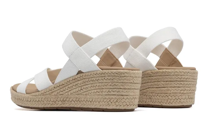 ABEO Footwear Riviera Stretch White Women Sandals