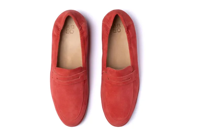 ABEO Footwear Strada Loafer Red Women Casual Shoes ABEO Footwear Strada Loafer Red Women Casual Shoes