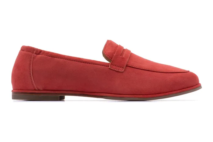 ABEO Footwear Strada Loafer Red Women Casual Shoes ABEO Footwear Strada Loafer Red Women Casual Shoes