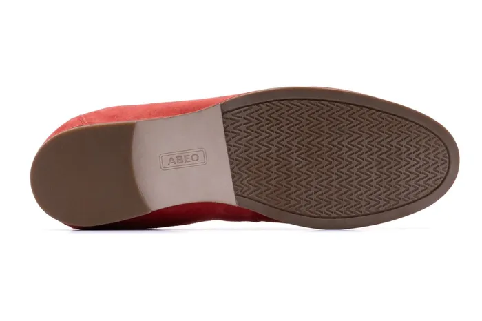 ABEO Footwear Strada Loafer Red Women Casual Shoes ABEO Footwear Strada Loafer Red Women Casual Shoes