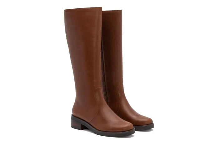 ABEO Footwear Traverse Tall Dark Tan Women Boots