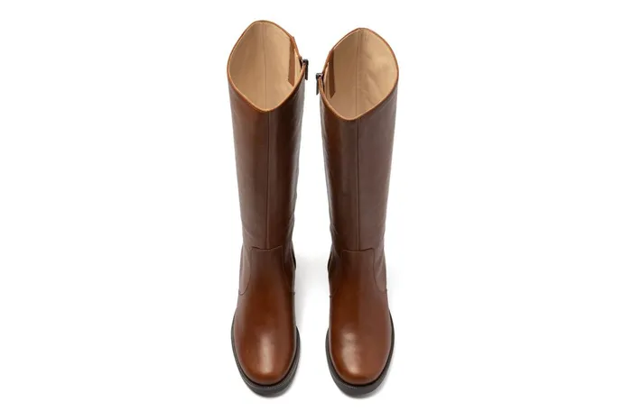 ABEO Footwear Traverse Tall Dark Tan Women Boots