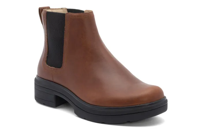 ABEO Footwear Vista Chelsea Dark Tan Women Boots