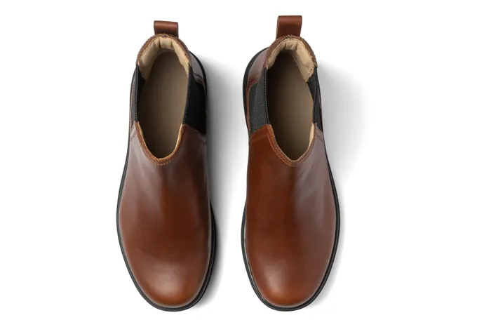 ABEO Footwear Vista Chelsea Dark Tan Women Boots
