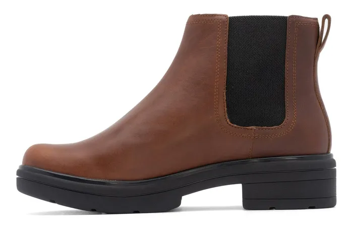 ABEO Footwear Vista Chelsea Dark Tan Women Boots