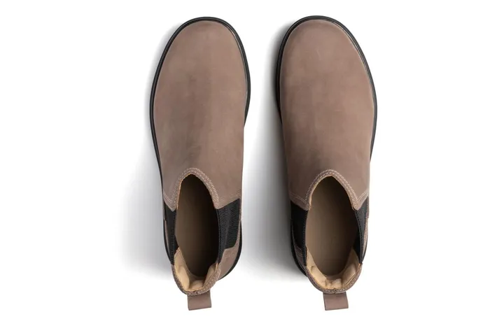 ABEO Footwear Vista Chelsea Taupe Women Boots