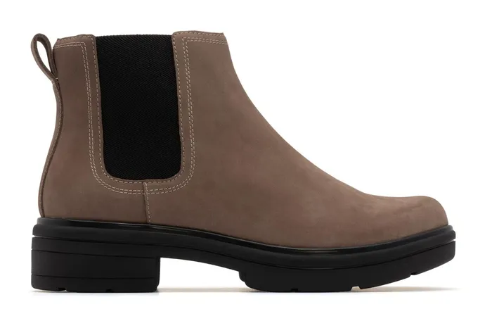ABEO Footwear Vista Chelsea Taupe Women Boots
