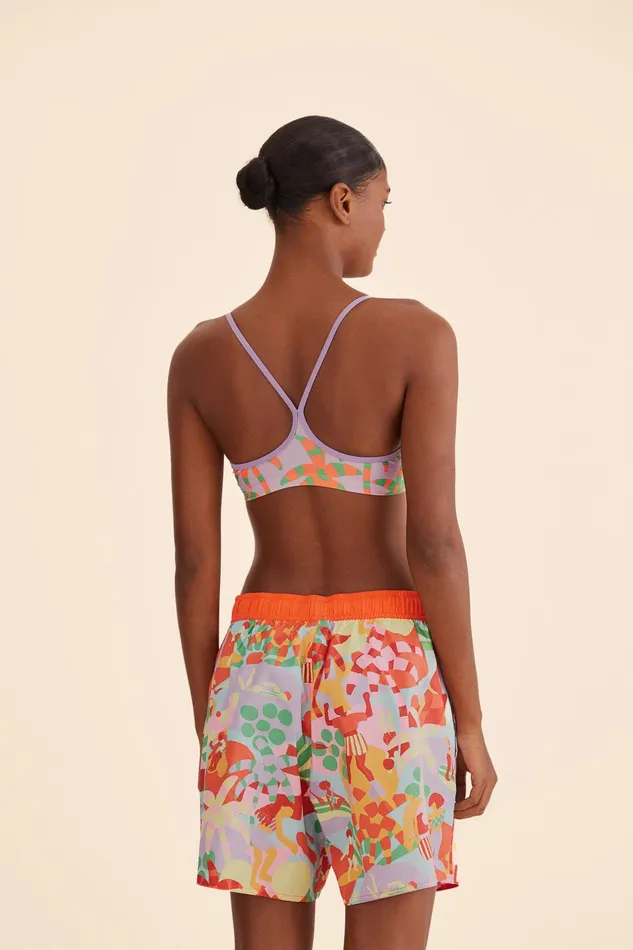 Adidas Farm Unitefit Shorts Red Women Farm Rio Shorts