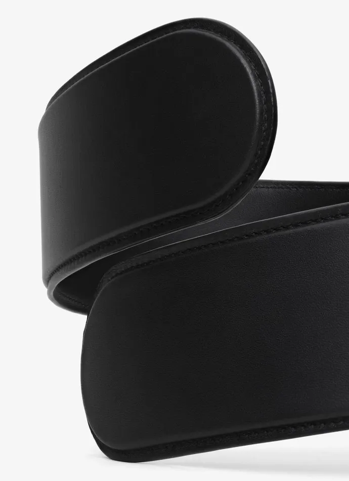 Alaa Belts FLEX TWIST BELT IN CALFSKIN Black 8211 Women Alaa Belts FLEX TWIST BELT IN CALFSKIN Black 8211 Women