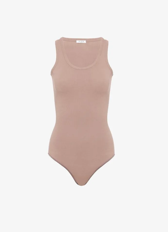 Alaa Bodysuits and Leggings Tank Body Nude 8211 Women