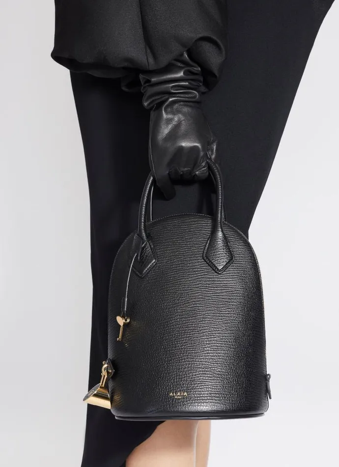 Alaa CrossBody Bags DOME 19 BAG IN CALFSKIN Black 8211 Women Alaa CrossBody Bags DOME 19 BAG IN CALFSKIN Black 8211 Women