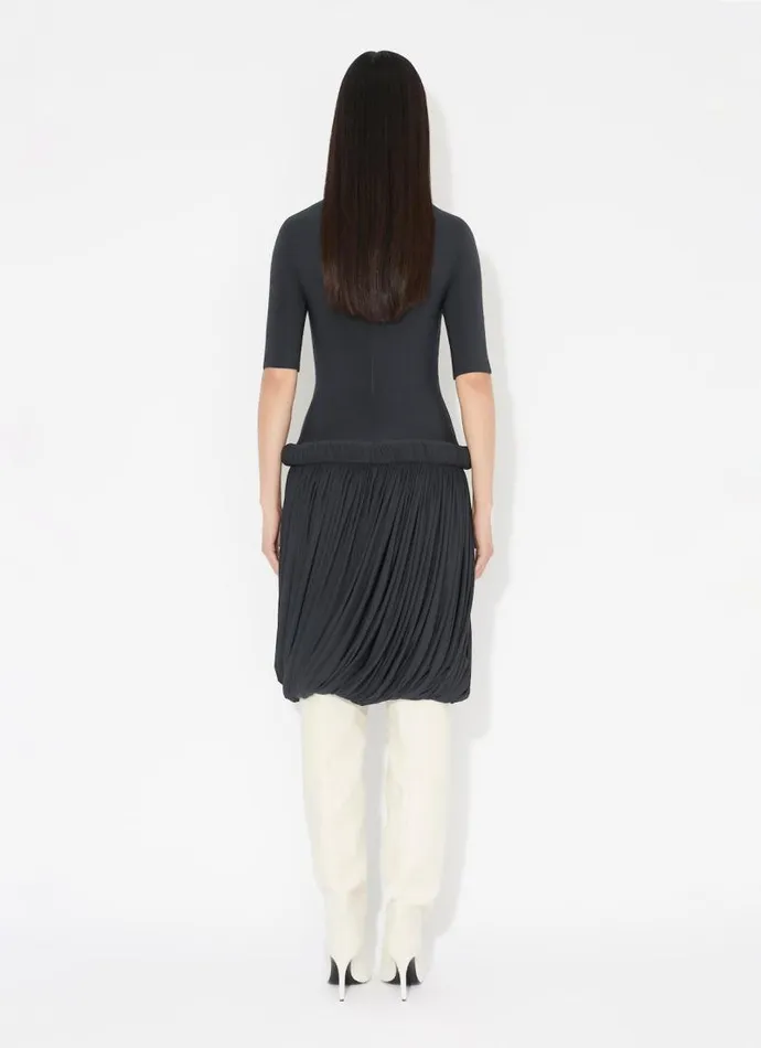Alaa Dresses SHORT DRESS IN SUPPLE JERSEY Dark Blue 8211 Women Alaa Dresses SHORT DRESS IN SUPPLE JERSEY Dark Blue 8211 Women