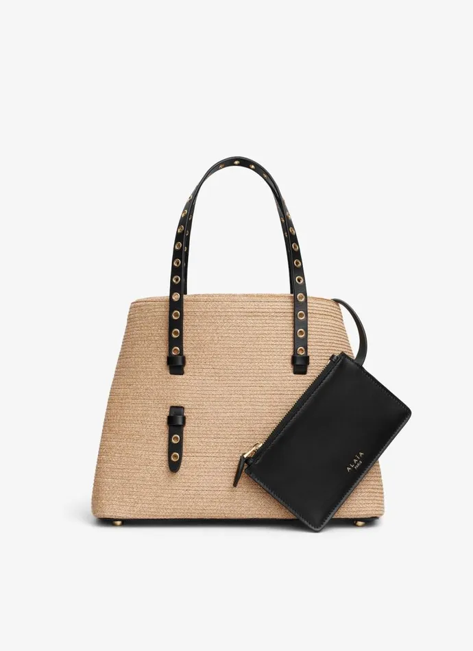 Alaa Handbags MINA 25 BAG IN PAPER STRAW Natural 8211 Women Alaa Handbags MINA 25 BAG IN PAPER STRAW Natural 8211 Women