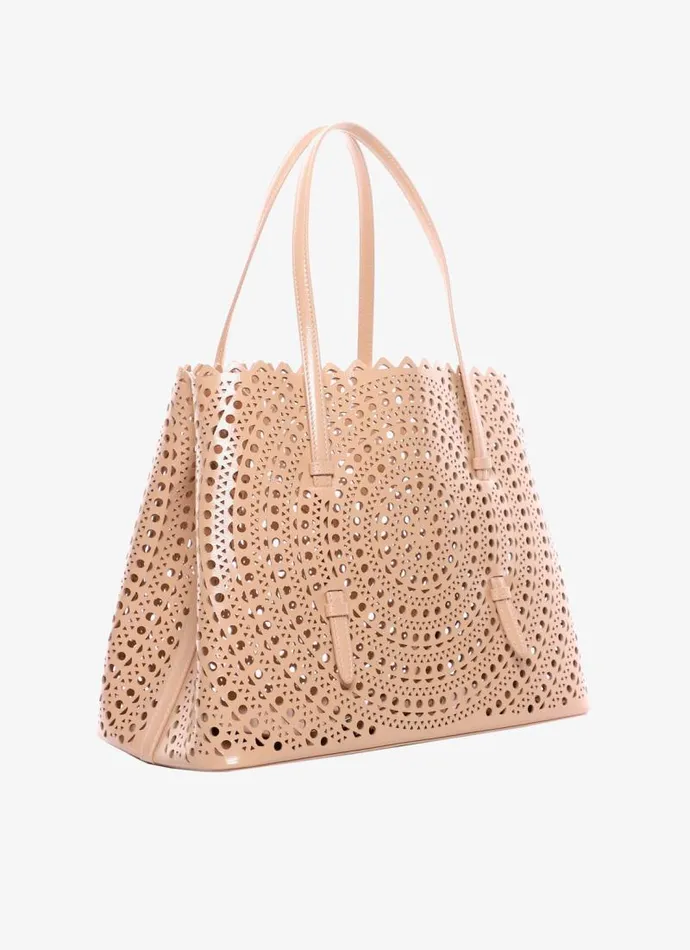 Alaa Handbags MINA 32 BAG IN VIENNE CALFSKIN Sandy 8211 Women Alaa Handbags MINA 32 BAG IN VIENNE CALFSKIN Sandy 8211 Women
