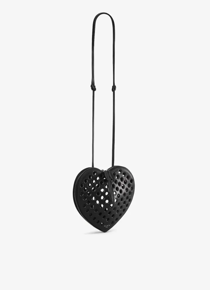 Alaa Mini Bags LE CUR BAG IN PERFORATED LAMBSKIN Black 8211 Women Alaa Mini Bags LE CUR BAG IN PERFORATED LAMBSKIN Black 8211 Women