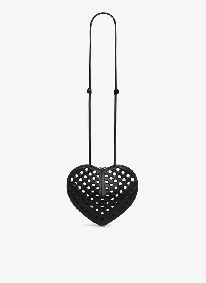 Alaa Mini Bags LE CUR BAG IN PERFORATED LAMBSKIN Black 8211 Women Alaa Mini Bags LE CUR BAG IN PERFORATED LAMBSKIN Black 8211 Women