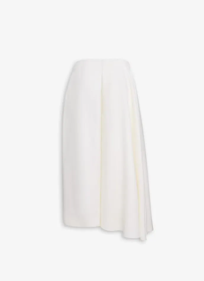 Alaa Pants and Shorts ASYMMETRICAL SKIRT PANTS White 8211 Women