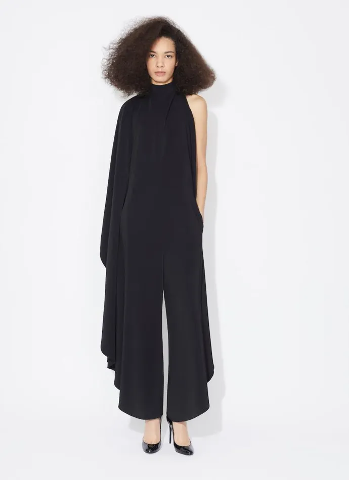Alaa Pants and Shorts BACKLESS JUMPSUIT Black 8211 Women