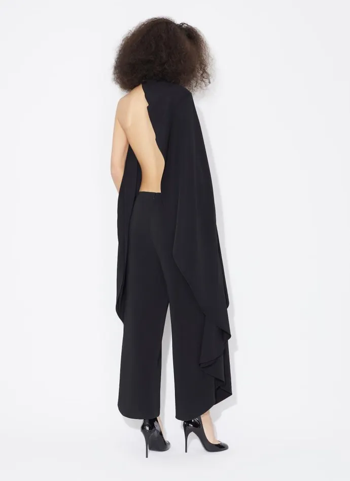 Alaa Pants and Shorts BACKLESS JUMPSUIT Black 8211 Women