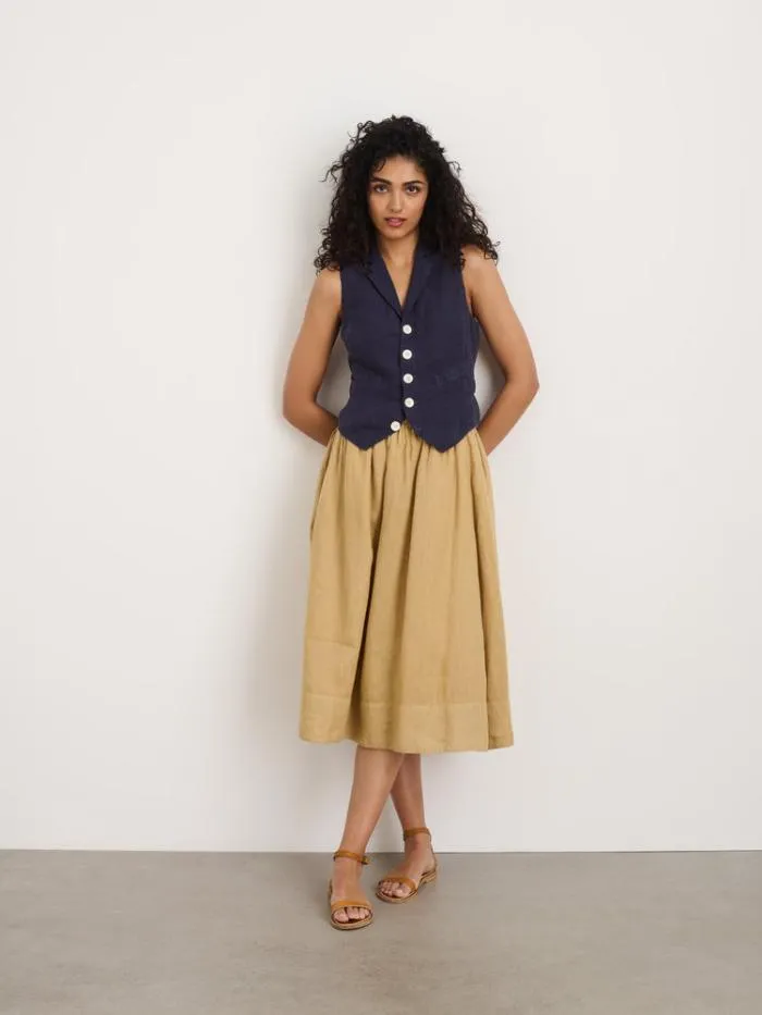 Alex Mill Dresses Skirts Standard Skirt In Linen Vintage Khaki 8211 Women