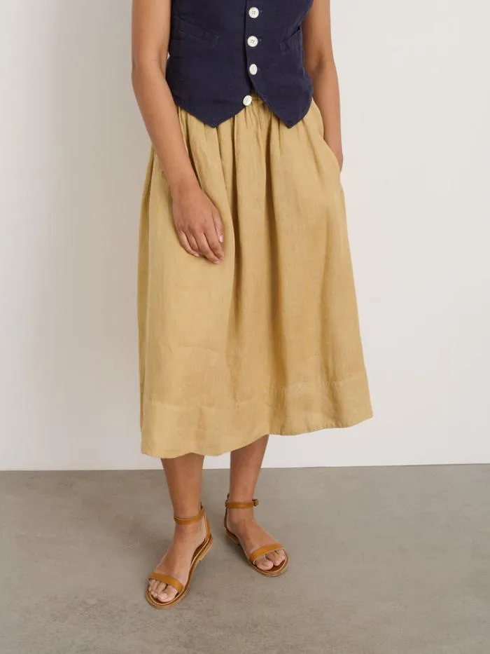Alex Mill Dresses Skirts Standard Skirt In Linen Vintage Khaki 8211 Women