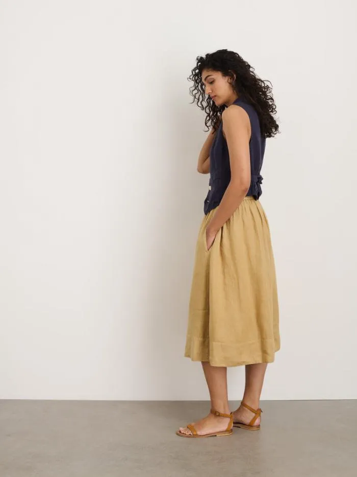 Alex Mill Dresses Skirts Standard Skirt In Linen Vintage Khaki 8211 Women