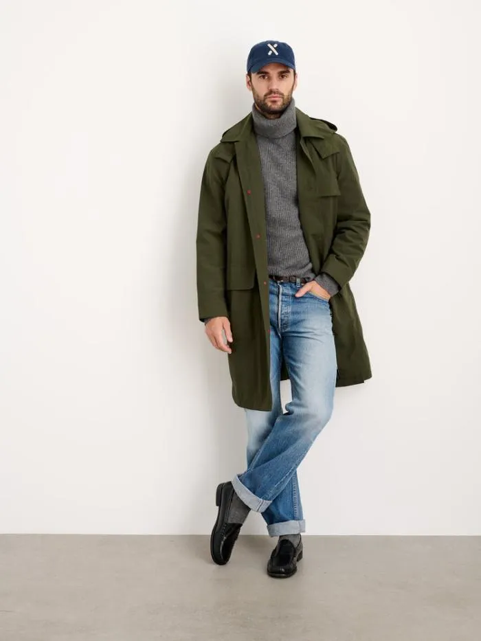 Alex Mill Jackets Coats Irving Trench Coat In Water Resistant Nylon 8211 Men