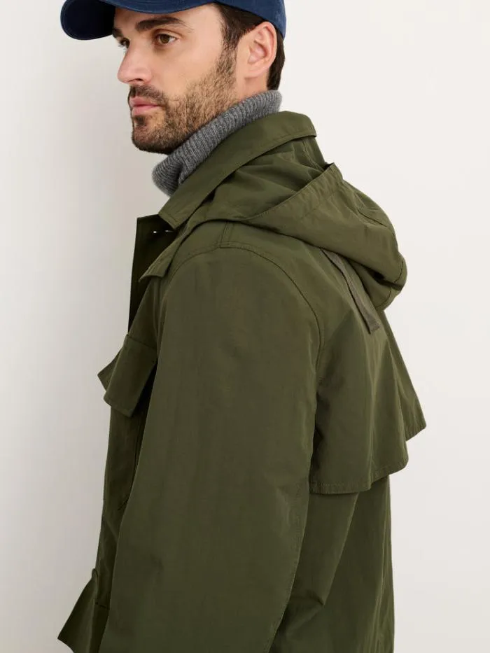 Alex Mill Jackets Coats Irving Trench Coat In Water Resistant Nylon 8211 Men