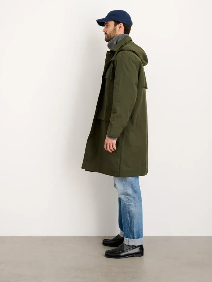 Alex Mill Jackets Coats Irving Trench Coat In Water Resistant Nylon 8211 Men