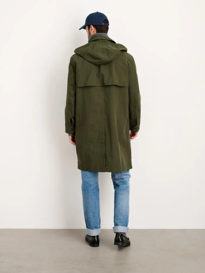 Alex Mill Jackets Coats Irving Trench Coat In Water Resistant Nylon 8211 Men