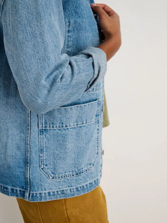 Alex Mill Jackets Outerwear Britt Work Jacket In Denim 8211 Women