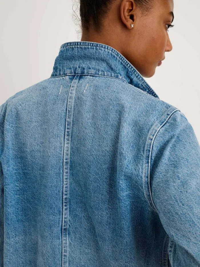 Alex Mill Jackets Outerwear Britt Work Jacket In Denim 8211 Women