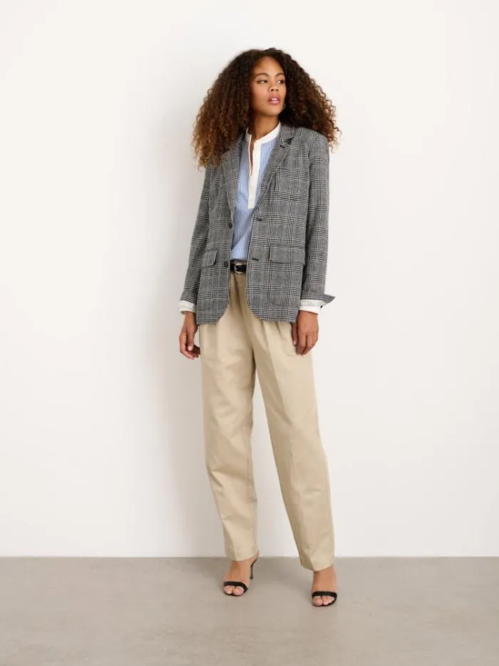 Alex Mill Jackets Outerwear Cecilie Blazer In Glen Plaid 8211 Women