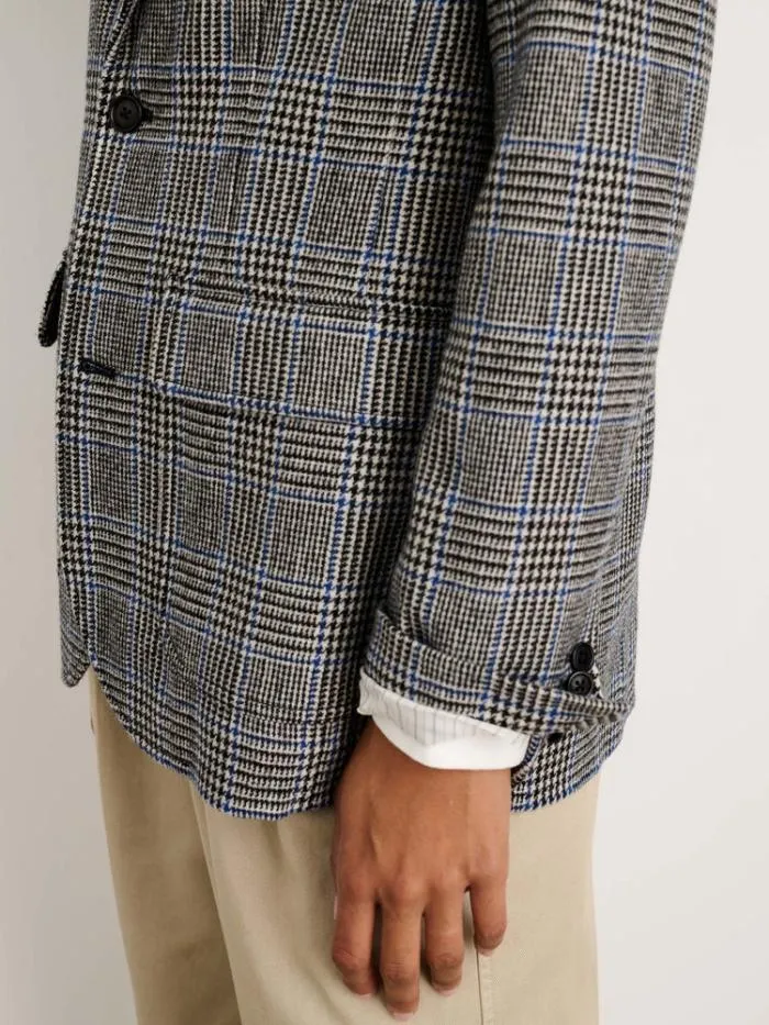 Alex Mill Jackets Outerwear Cecilie Blazer In Glen Plaid 8211 Women